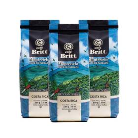 Cafe Britt 645860012987 Caf - Costa Rican Montecielo Coffee From Tarrazu 12 Oz. 3-pack