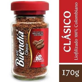 Lepppo04-ap83682 Cafe Buendia Clasico 170g 100% Colombiano - Soluble Liofilizado Classic
