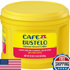 B07dl2zxyr Cafe Bustelo Caf Espresso Dark Roast Ground Coffee 22oz 6-pack