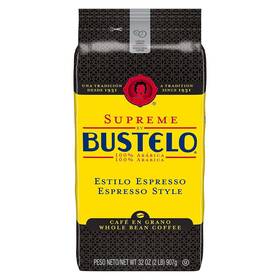 Smu01800 Cafe Bustelo Smu21892 Supreme Espresso Beans Coffee Dark