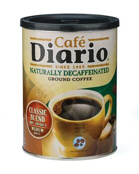 Cafe Diario 810688010242 Caf Ground Coffee Decaffeinated 11 Ounce