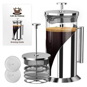 Cafe Du Chateau 810062780761 Coffee Ground Set Great Gifts - Gourme
