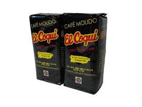 Cafe El Coqui 445020370345 2 Pack Puerto Rican Coffee -14 Ounce Bags Puro 28 Total
