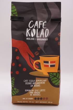 Cafe Kolao 460759500108 Ground/molido Dominican Coffee 10 Ounces - Pack Of One