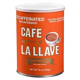 Cafe La Llave 072323052288 Espresso-style Decaf Ground Coffee 10 Ounce 1 Can Jan 2026