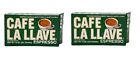 Cafe La Llave Cuban Espresso Coffee 2 Pack Of 10oz Bricks Delicious 492311007746
