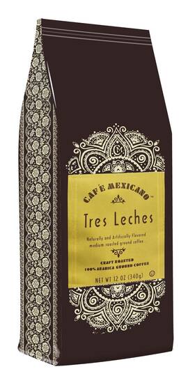 Cafe Mexicano 024515310409 Caf Coffee Tres Leches Flavored 100% Arabica Craf