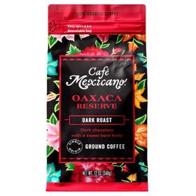 Cafe Mexicano 027271160011 Oaxaca Reserve Ground Coffee Dark Roast 12 Oz