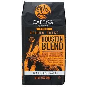 Cafe Ol 306034485258 Houston Blend Medium Roast Ground Coffee Pecan Praline And Coconut 3 Pack