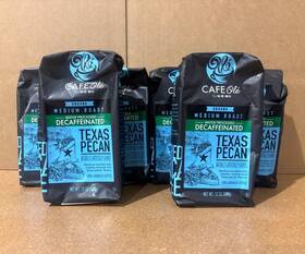 Cafe Ole 041220681204 Texas Pecan Decaf Ground Coffee 6pk/ Bb 04-17-24