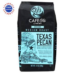 Cafe Ole 304666642889 Roasting Plant Texas Pecan Ground Coffee 12 Ounce Pack 12oz Maker
