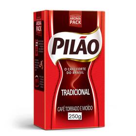 Cafe Pilao 616361974876 Brazilian Coffee Pil O Tradicional 250g Imported From Brazil Glute