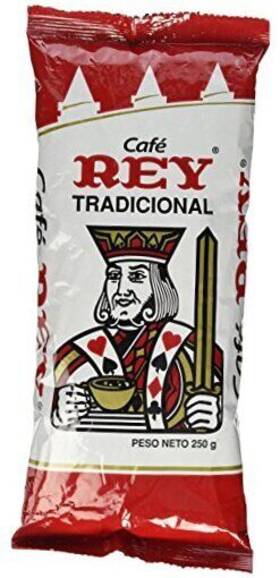 Cafe Rey 748366123505 Tradicional Costa Rica Ground Coffee 250 G