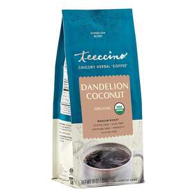 Caff Inc. 313112765706 Dandelion Coconut Herbal Coffee - Caffeine-free Alternative With Prebioti