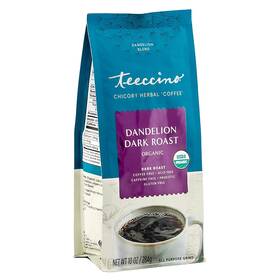 Caff Inc. 744759214256 Dandelion Dark Roast Herbal Coffee - Caffeine-free Alternative With Prebi
