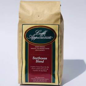 Caffe Appassionato 760910037038 Beethoven Blend Ground Coffee 12-ounce Bag Pack Of 3