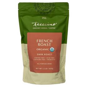 4335 Caffe Inc. French Roast Chicory Coffee Alternative - Ground Herbal That S Prebiotic
