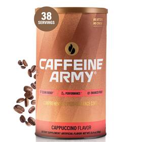 Coq10 Caffeine Army 199284455573 Cappuccino Comprehensive Functional Coffee With Mcts