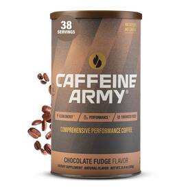 Caffeine Army 987150226988 Chocolate Fudge Comprehensive Functional Coffee With Mcts Co
