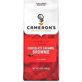Camerons Coffee 100412420646 Ground Chocolate Caramel Brownie 12 Ounce Pack Of 3