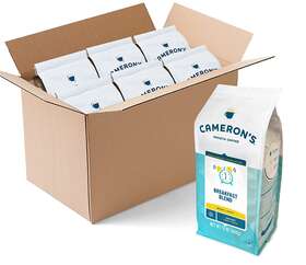 Camerons Coffee 313027581521 Roasted Ground Bag Breakfast Blend 12 Ounce Pack Of 6