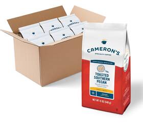 Camerons Coffee 445005526521 Roasted Ground Bag Flavored 12 Ounce Pack Of 6
