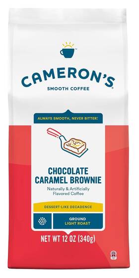 Camerons Coffee 766789580989 Roasted Ground Bag Flavored 12 Ounce Pack Of 3