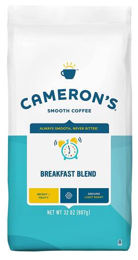 Pp-grce28346 Camerons Coffee Roasted Ground Bag Breakfast Blend 32 Ounce Pack Of