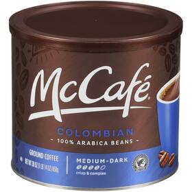Can 280577761997 Mccafe Colombian Ground Coffee Caffeinated 30 Oz