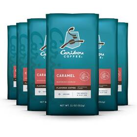 Caribou Coffee 445022528560 Medium Roast Ground 100% Arabica - Caramel Flavor