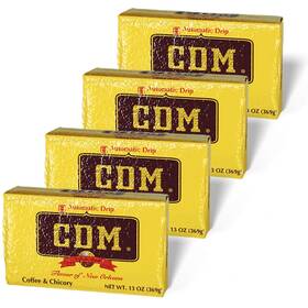 0111242 Cdm Ground Coffee And Chicory For Drip Brewing 13oz Bag Pack Of 4