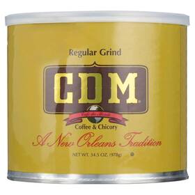 Cdm 445032050099 Ground Coffee And Chicory Regular Grind 34.5oz Can Pack Of 1