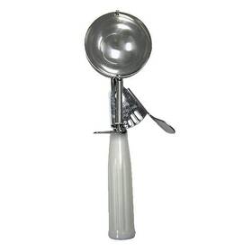 02k-097 Central Restaurant Nid-06 5-3/8 Oz White #6 Disher
