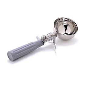 02k-098 Central Restaurant Nid-08 4 Oz Gray #8 Disher