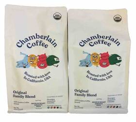 Chamberlain Coffee 850022199066 2pk Original Family Blend 100% Arabica Ground 12oz Q