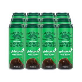 Chameleon Cold-brew 850061537126 Coffee Latte Girl Scouts 8 Oz Canned Fl Pack Of 12 Thin Mint