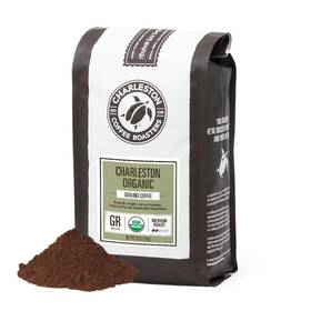 Charleston Coffee Roasters 846080001403 Specialty Organic Ground Hand Picked Premium Slow Roast Charlest