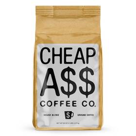 Cheap Ass 868451000099 Coffee Fine Ground House Blend 5 Lb Bag Smooth Bold Flavor Ce