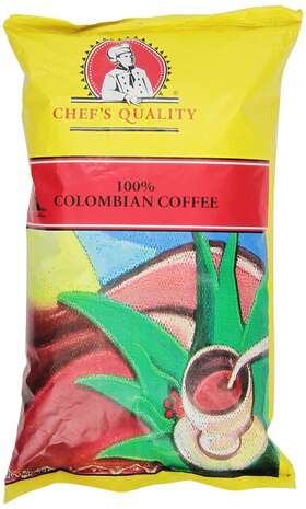 Chefs Quality 760695000401 Colombian Coffee Ground 1 Pound Pack Of 12