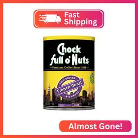 10071038000567 Chock Full O Nuts Oft French Roast Ground Coffee Premium Beans In Recyclable Stee