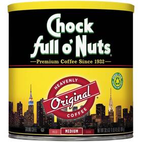 Chock Full Onuts Cfon-30.5oz Oftnuts Original Medium Roast Coffee 30.5 Oz Can