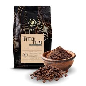 Christopher Bean Coffee 445002010023 - Decaf Ground Universial Drip Butter Pecan Flavored Cof