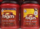 Classic Folgers 90 Fresh Cups Up Coffee Roast Tubs 2 Ground