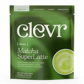 Clevr 860010186503 Instant Superlatte Matcha 6.8 Oz