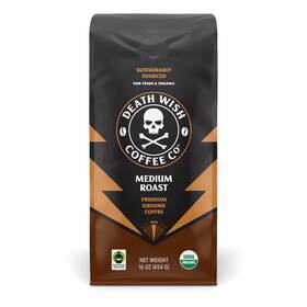 Co. 0856413007583 Organic And Fair Trade Medium Roast Ground Coffee 16 Ounce Pack Of 1