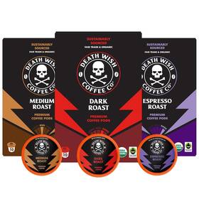 Co. 313034447438 Single Serve Coffee - 10 Each Of Medium Dark And Espresso Roast Mixed R