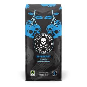 Co. 744759742551 Blue And Buried Fair Trade Ground Blueberry Coffee 12 Oz