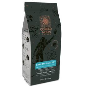 205125 Coffee Ground Medium Roast Hawaiian Hazelnut Blend 12 Oz