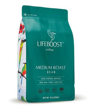 Coffee 313040931976 Organic Beans Medium Roast - Low Acid Single Origin Non-gmo Organi