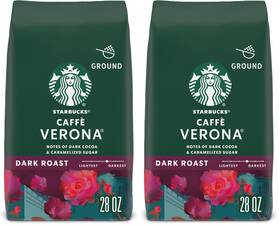 Coffee 313101632620 Ground Dark Roast Hot Or Iced Caff Verona 28 Oz Pack Of 2